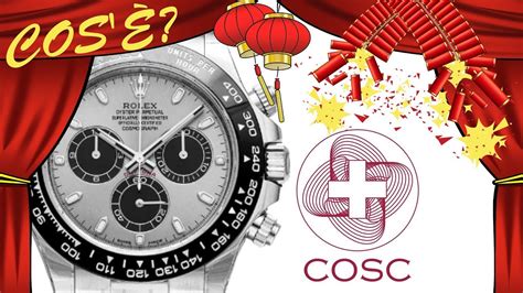 certificazione cosc orologi